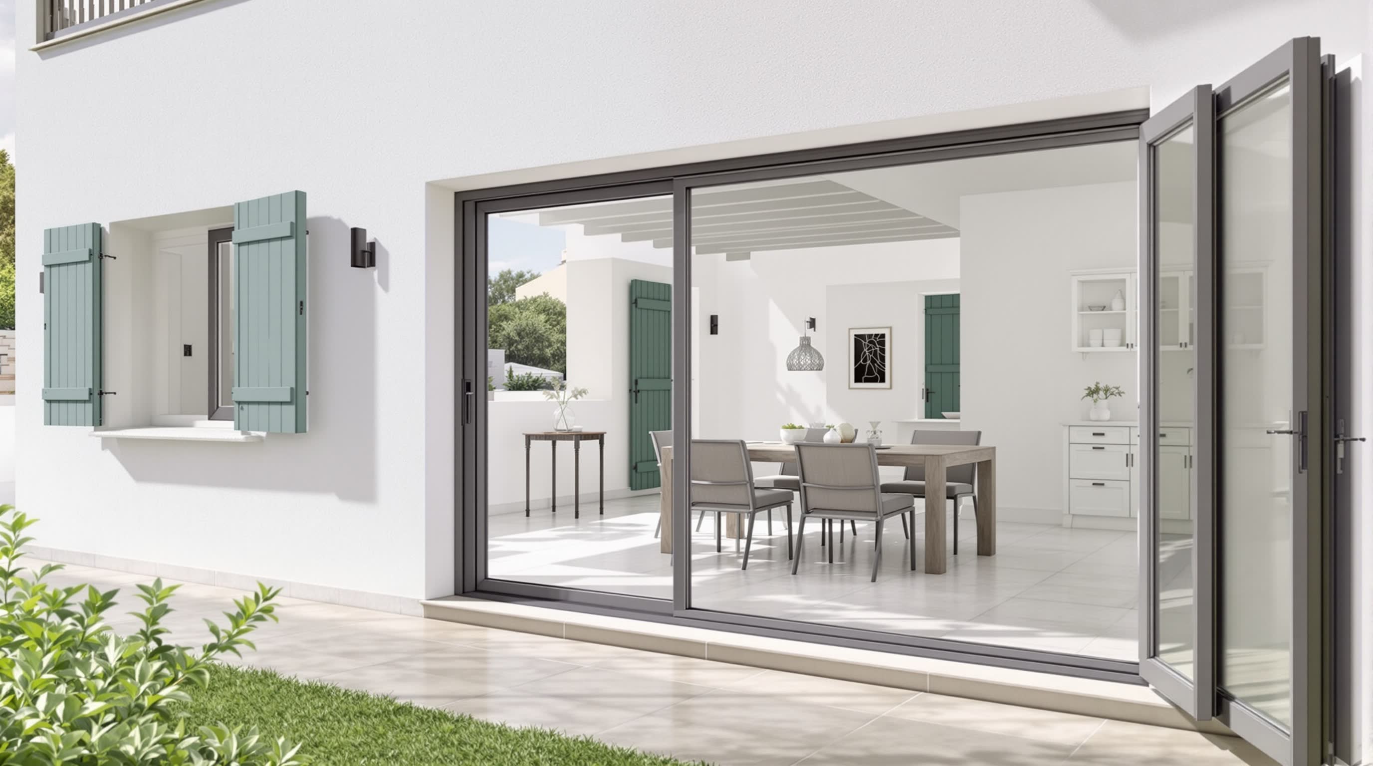 Trabajos de aluminio realizados en Menorca.
